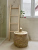 Decoratieve houten ladder