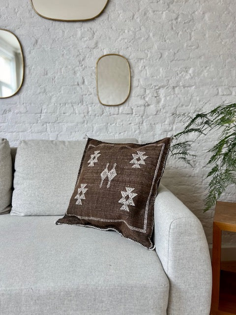 Cactus zijde kussenhoes Mina