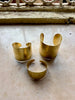 Gouden armband breed