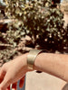 Gouden armband breed