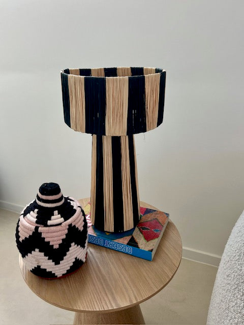 Raffia lampenkap Djenna