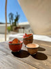 Kom Marrakesh met zilverkleurige rand