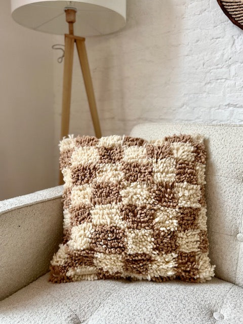 Berber checkered kussen Nisa