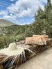 Decoratieve palmblad hoed