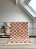 Oued Zem checkered tapijt Mounia