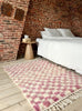 Oued Zem checkered tapijt Halima