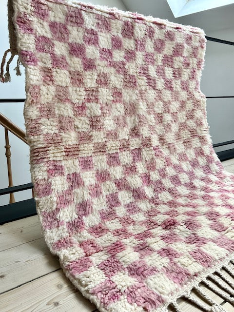 Oued Zem checkered tapijt Halima
