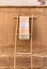 Hamamdoek wit/oranje