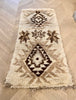 Vintage Beni Ouarain tapijt Samra