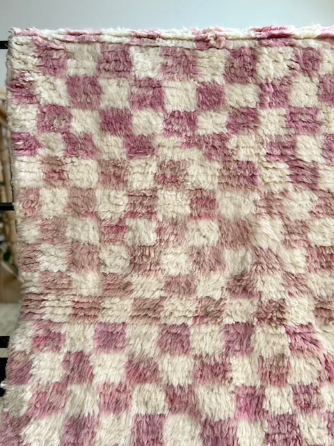 Oued Zem checkered tapijt Halima