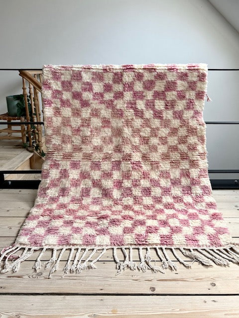 Oued Zem checkered tapijt Halima