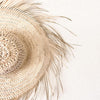 Decoratieve palmblad hoed