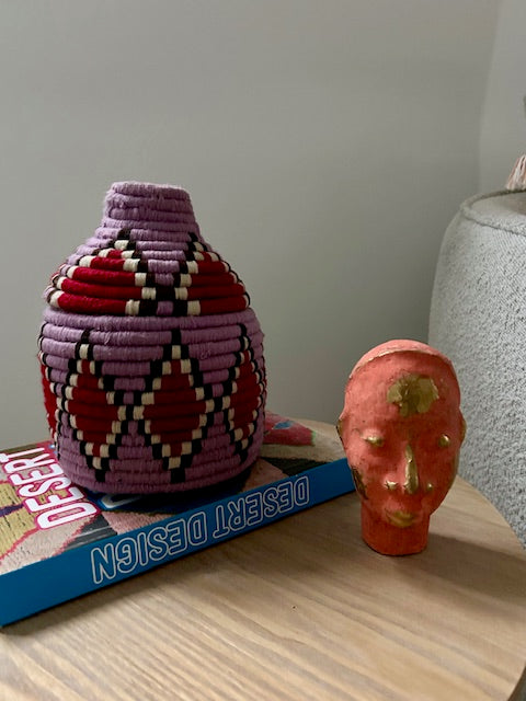 Sculptuur Afrikaans hoofd