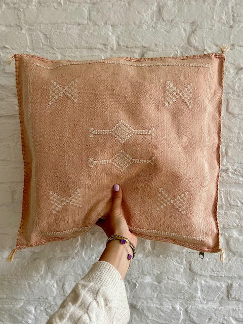 Cactus zijde kussenhoes Gharra