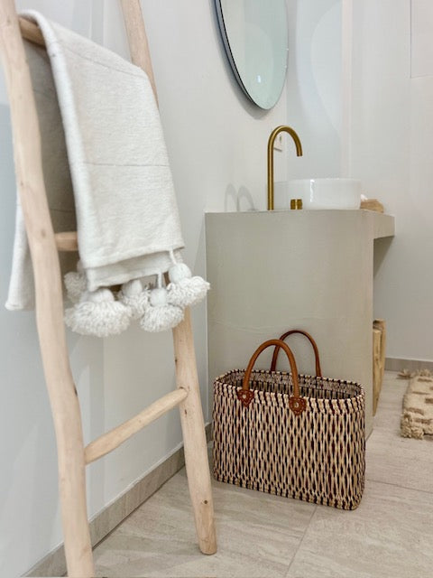 Rieten shopper Bibi