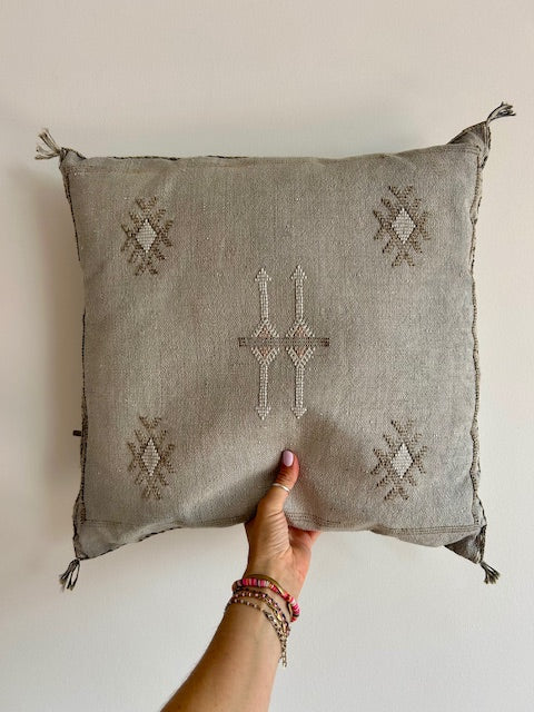 Cactus zijde kussenhoes Nadia