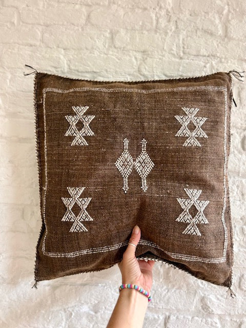 Cactus zijde kussenhoes Mina