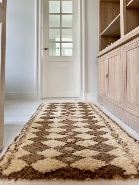 Vintage Beni Ouarain tapijt Dalal