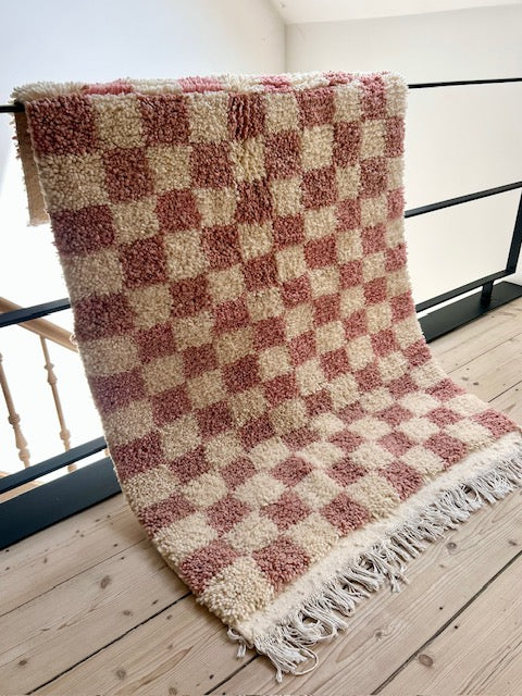 Oued Zem checkered tapijt Sanae