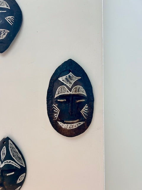 Berber albast muurdecoratie masker 12