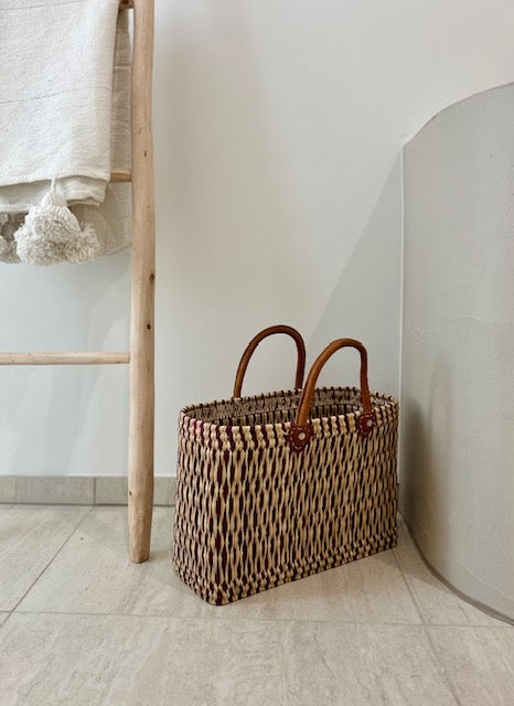 Rieten shopper Bibi