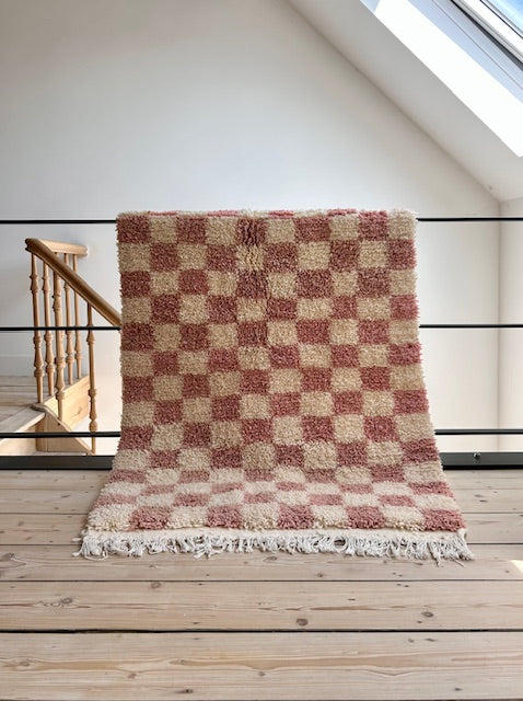Oued Zem checkered tapijt Sanae