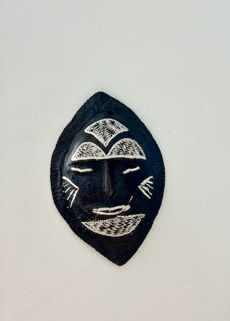 Berber albast muurdecoratie masker 14