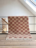 Oued Zem checkered tapijt Sanae