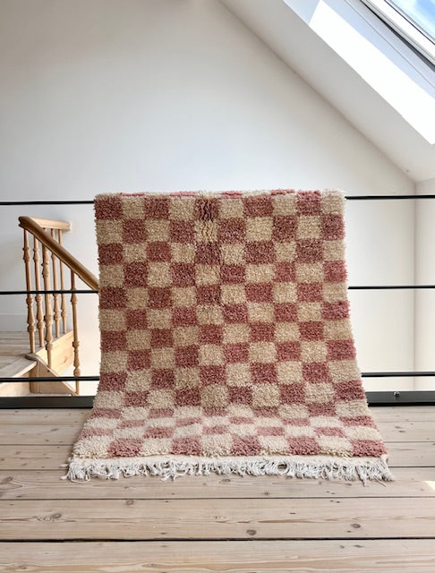 Oued Zem checkered tapijt Sanae