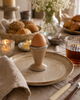 Eierdopje Marrakesh met zilverkleurige rand