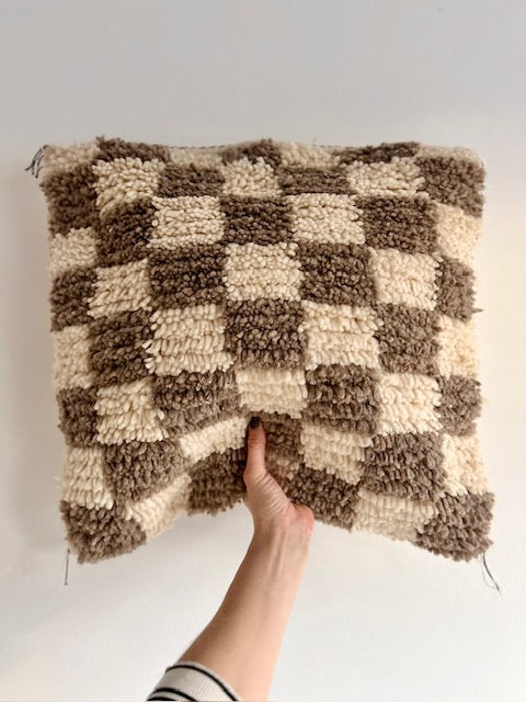 Berber checkered kussen Habiba
