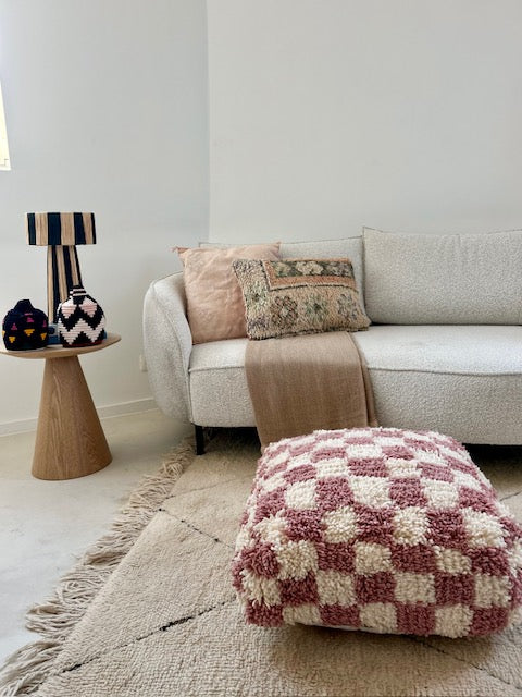 Raffia lampenkap Djenna