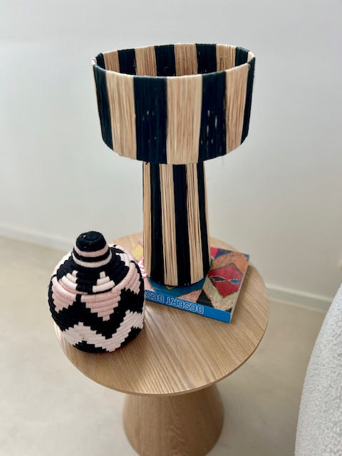 Raffia lampenkap Djenna