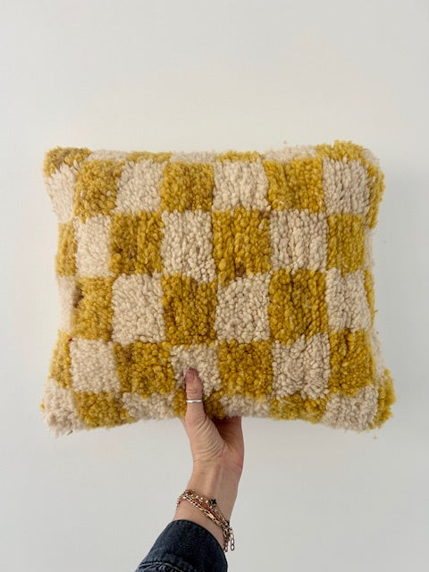 Berber checkered kussen Lisa