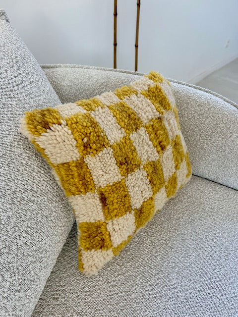 Berber checkered kussen Lisa
