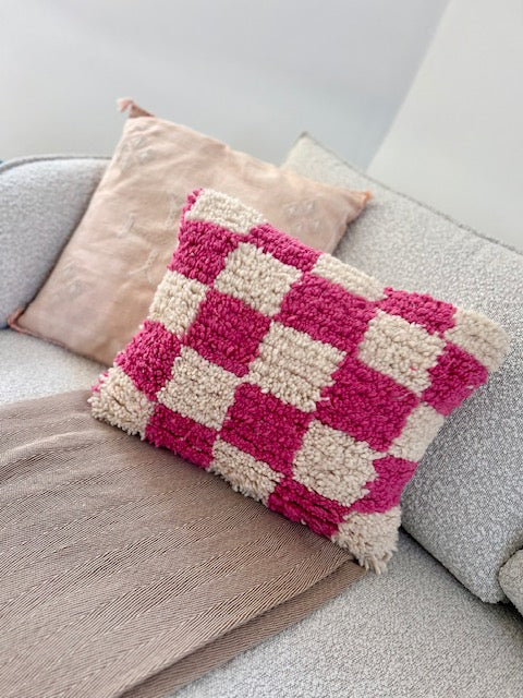 Berber checkered kussen Senna