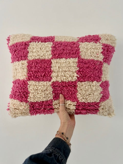 Berber checkered kussen Senna