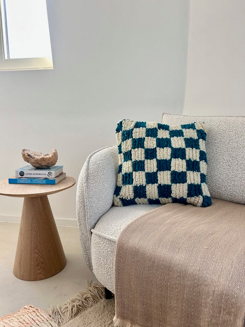 Berber checkered kussen Hakima