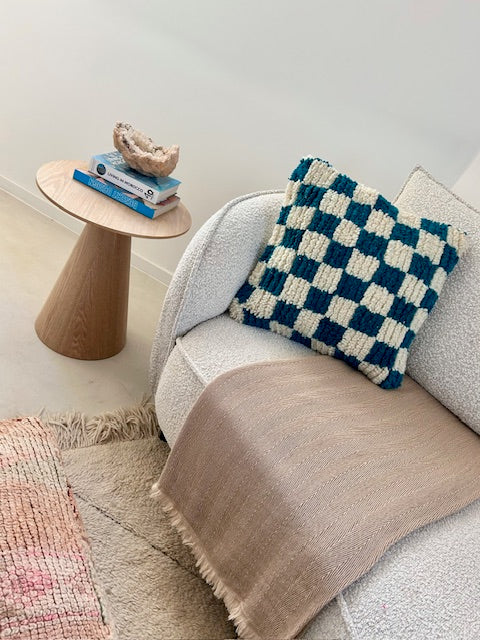 Berber checkered kussen Hakima