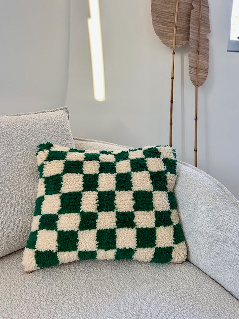 Berber checkered kussen Kaoutar