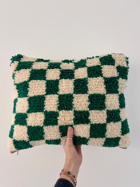 Berber checkered kussen Kaoutar