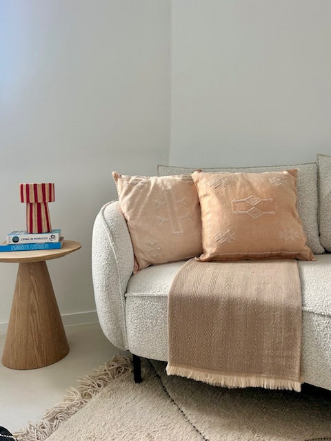 Raffia lampenkap Mona