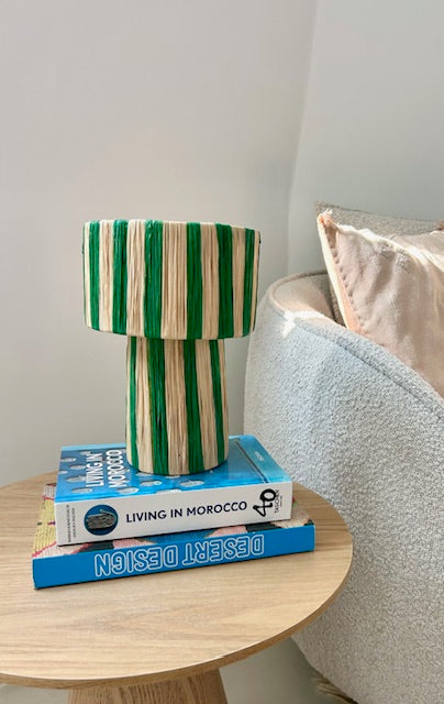 Raffia lampenkap Driss