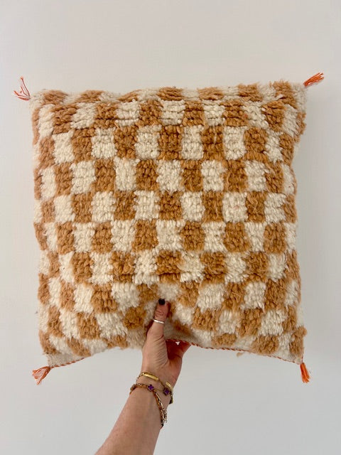 Berber checkered kussen Attila