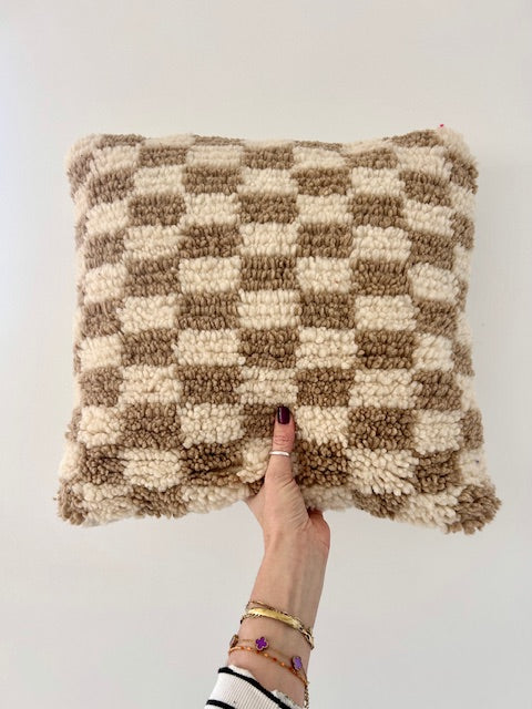 Berber checkered kussen Maryna