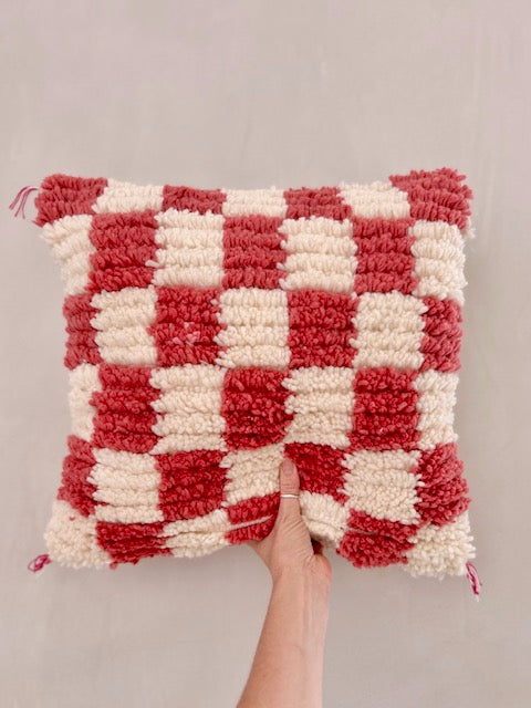 Checkered kussen Hanine
