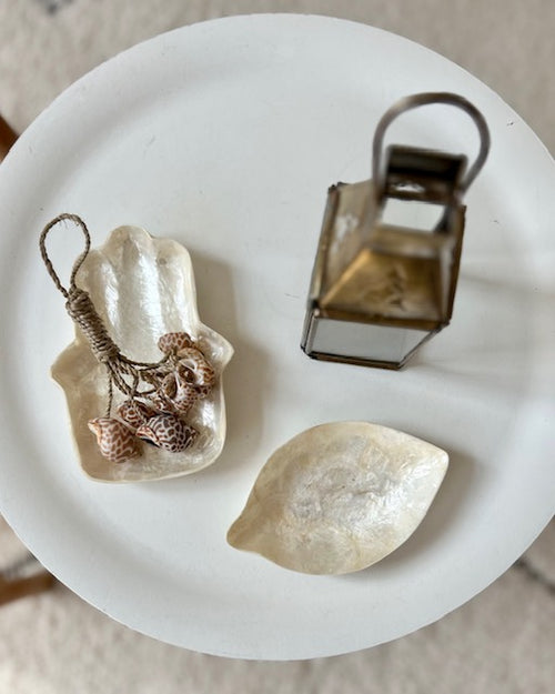 Schaaltje uit capiz schelp