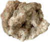 Edelsteen bergkristal geode (20 cm)