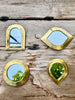 Messing spiegeltje