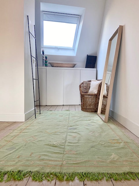 Cactus zijde tapijt Jouda